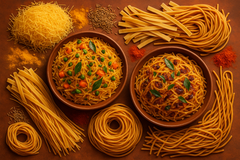 Vermicili,Noodles and Pasta