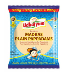 Udhaiyam Madras Plain Pappad